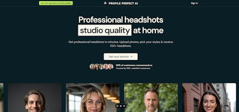 Profile Perfect AI gallery image