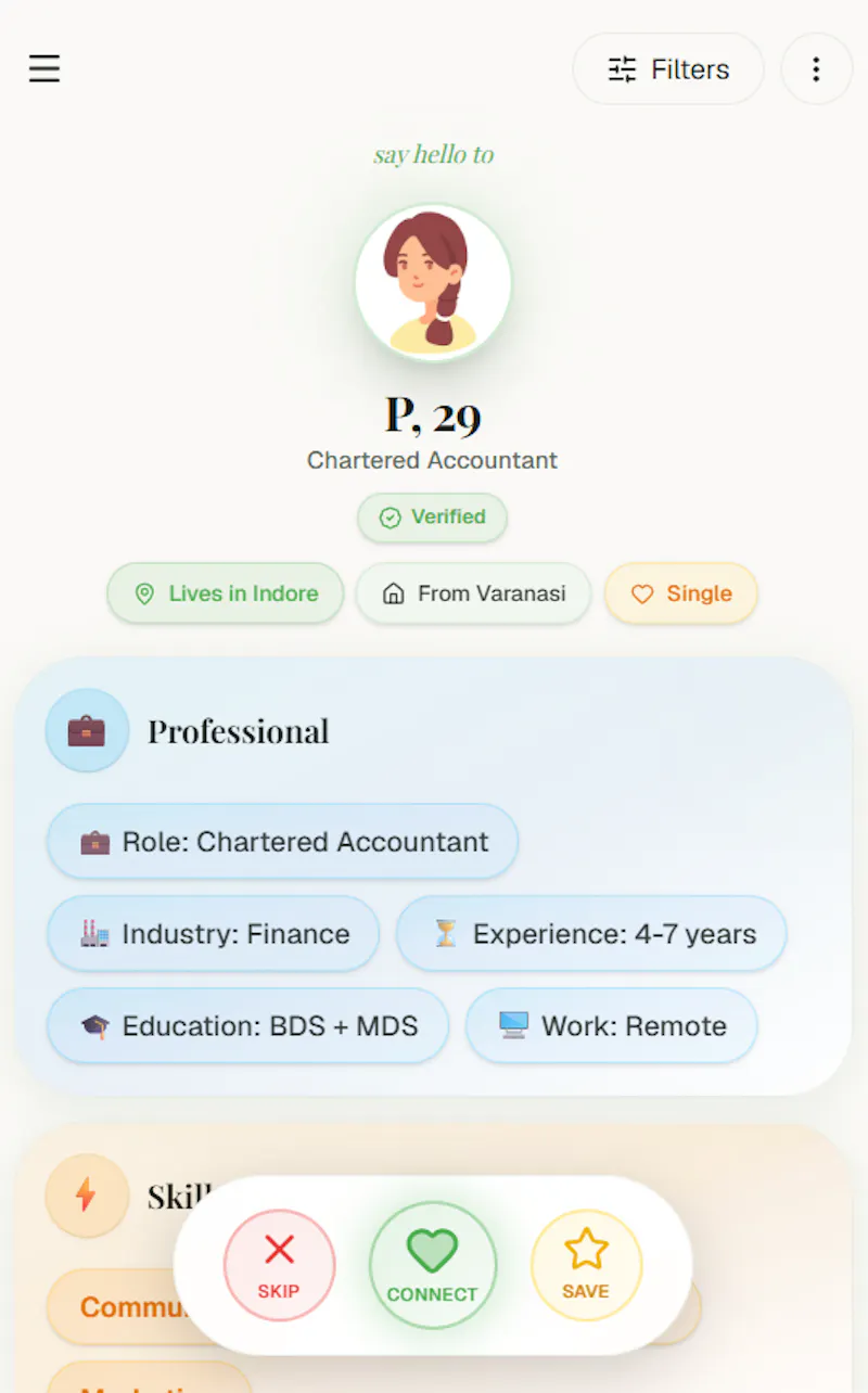 AI Dating App screenshot 3