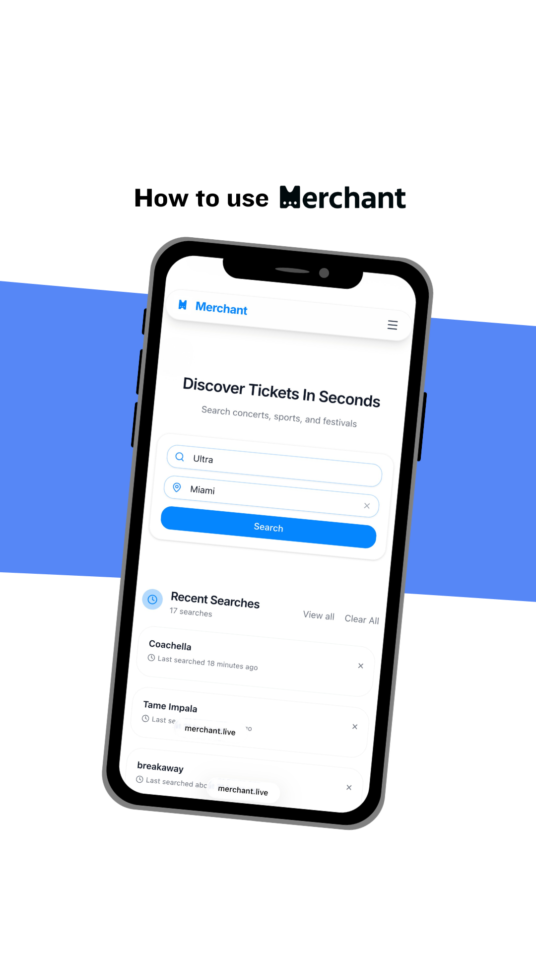 Merchant - Screenshot 4 showing product features and functionality