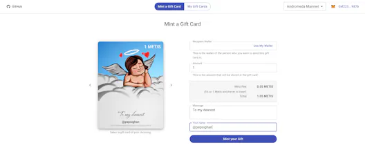 Gift Card NFT gallery image