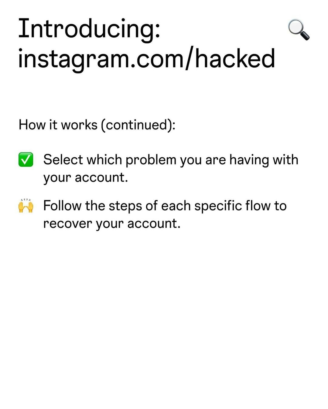 Media Instagram digodam - Menyokong akaun yang telah digodam 5