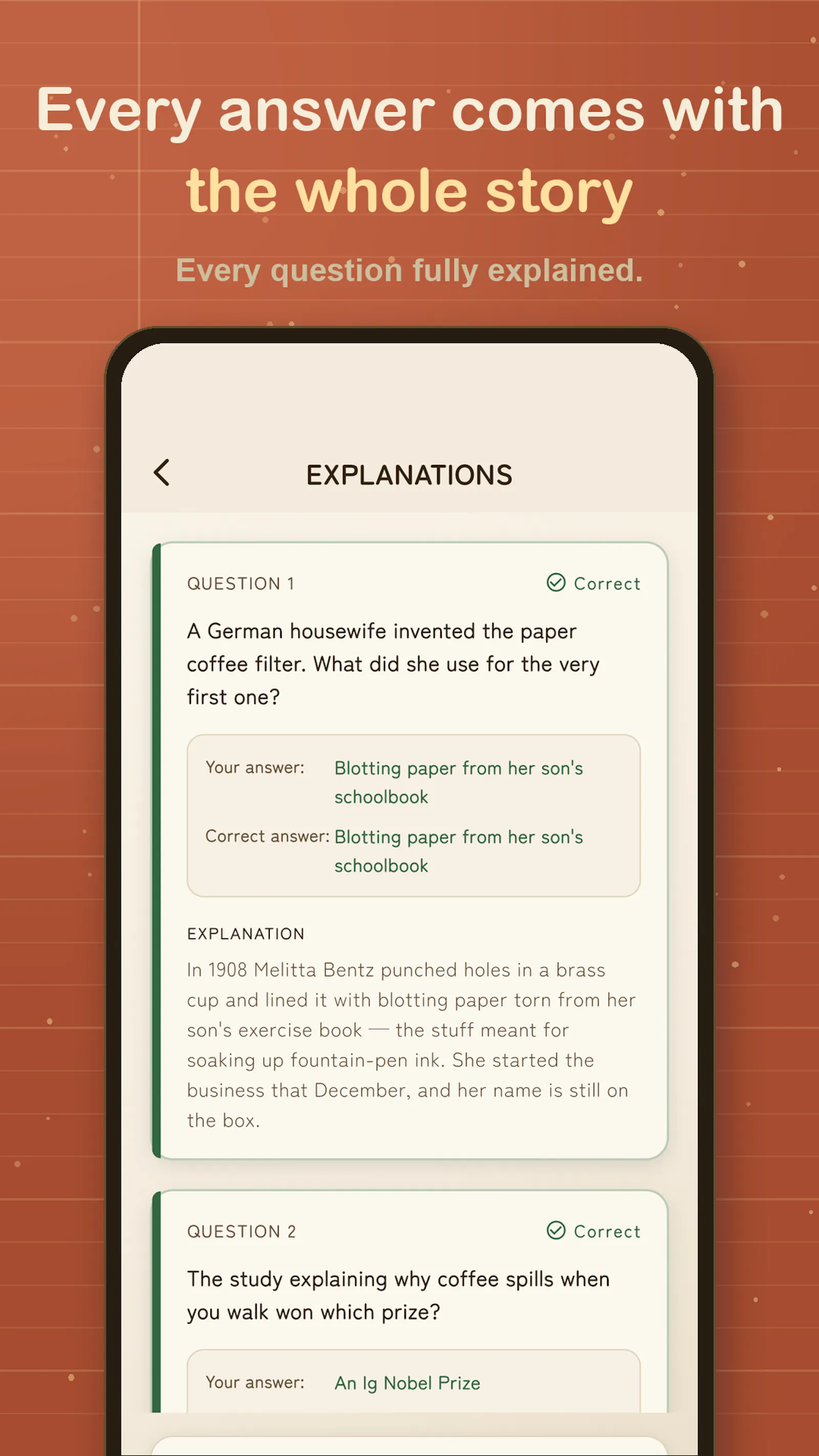 Coffee Trivia Quiz screenshot 4