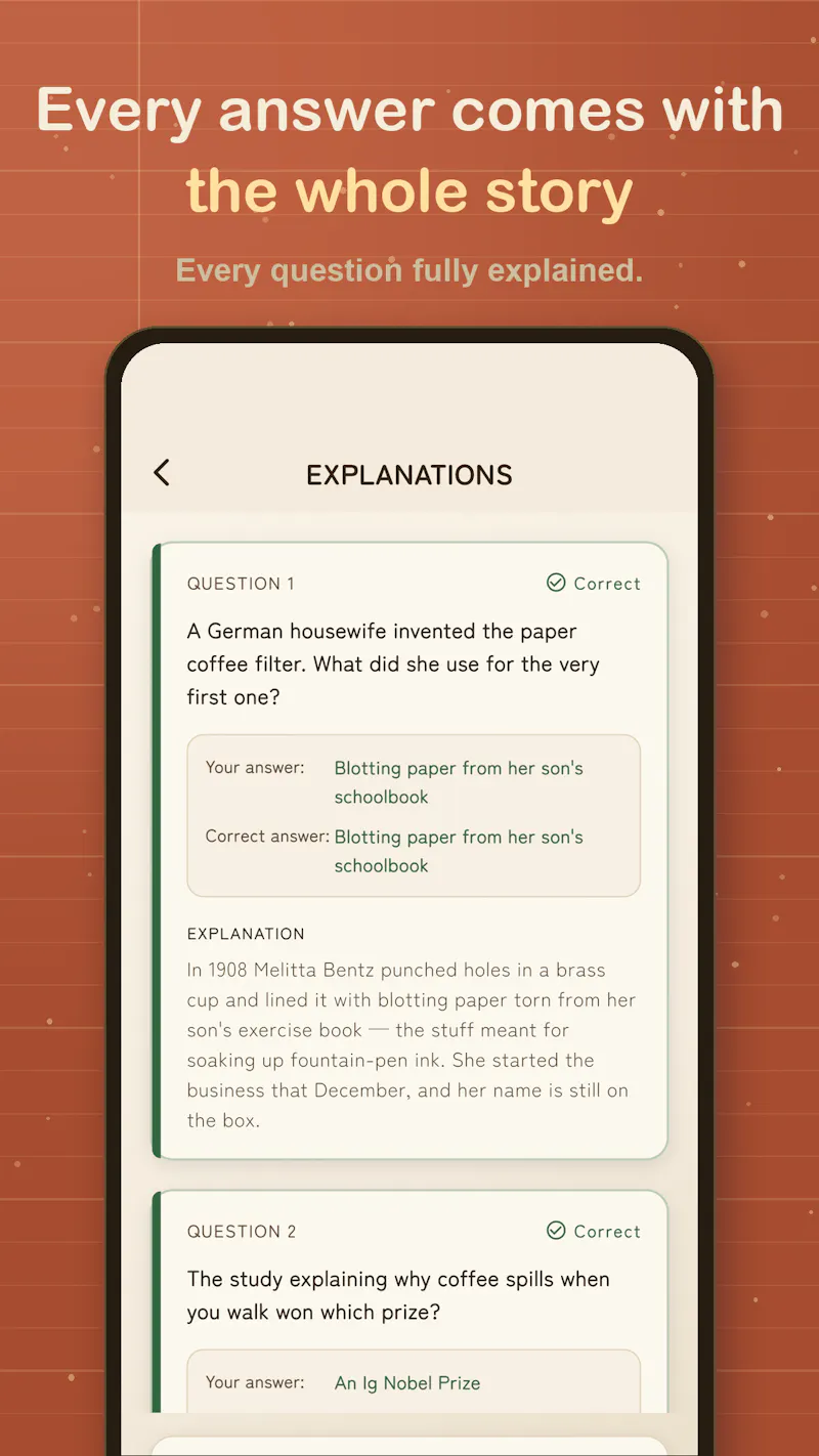Coffee Trivia Quiz screenshot 4
