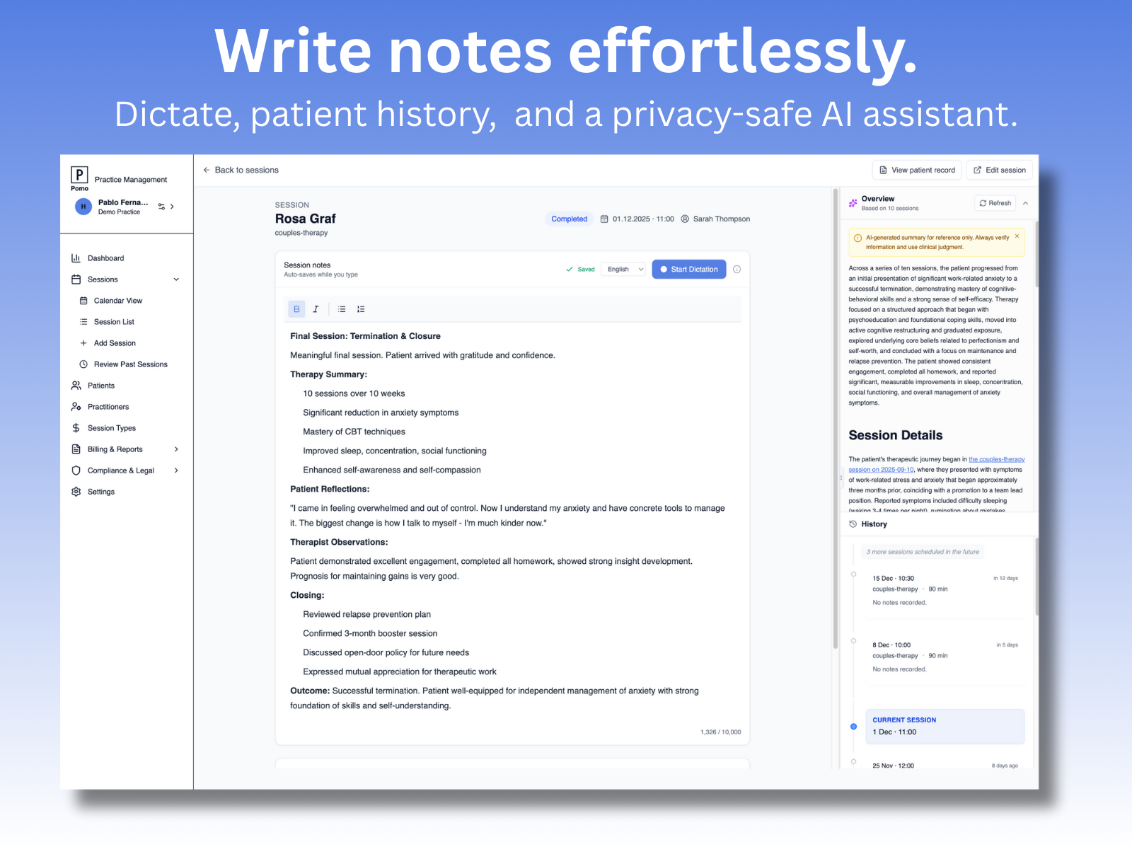 Pomo - Screenshot 3 showing product features and functionality