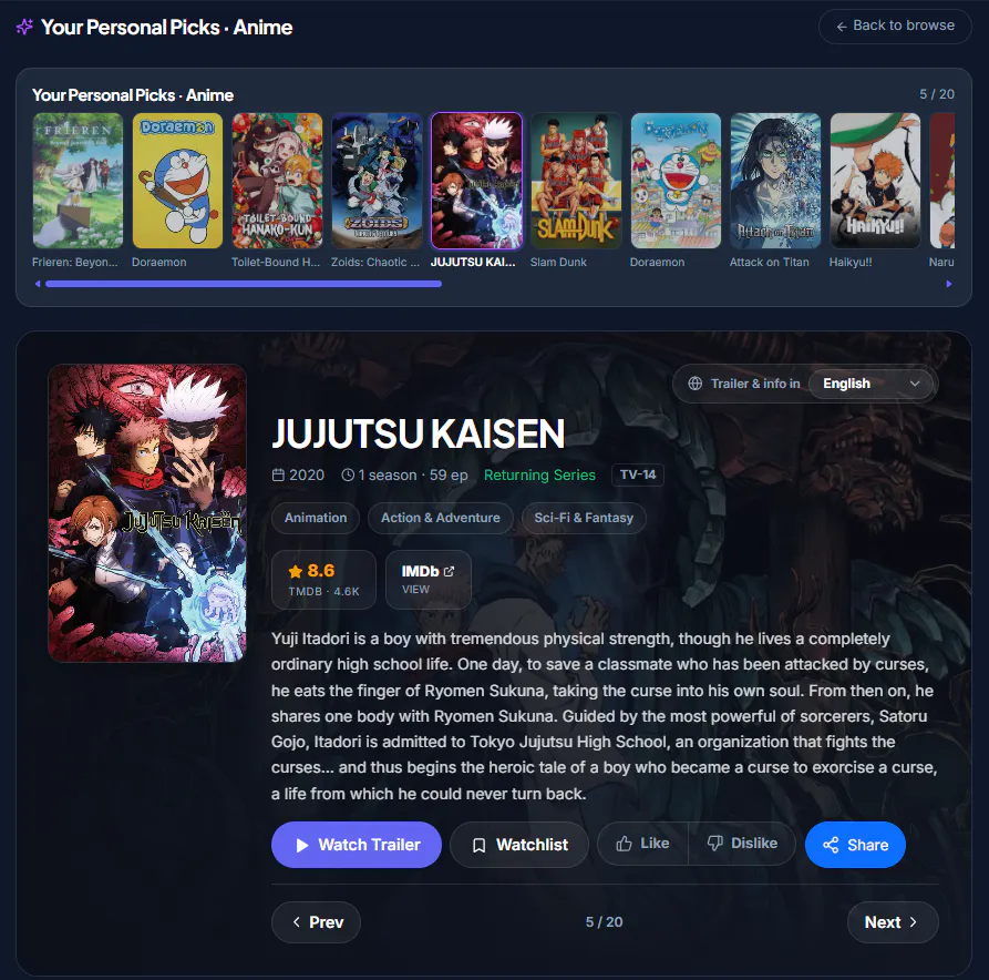 MovieAI gallery image