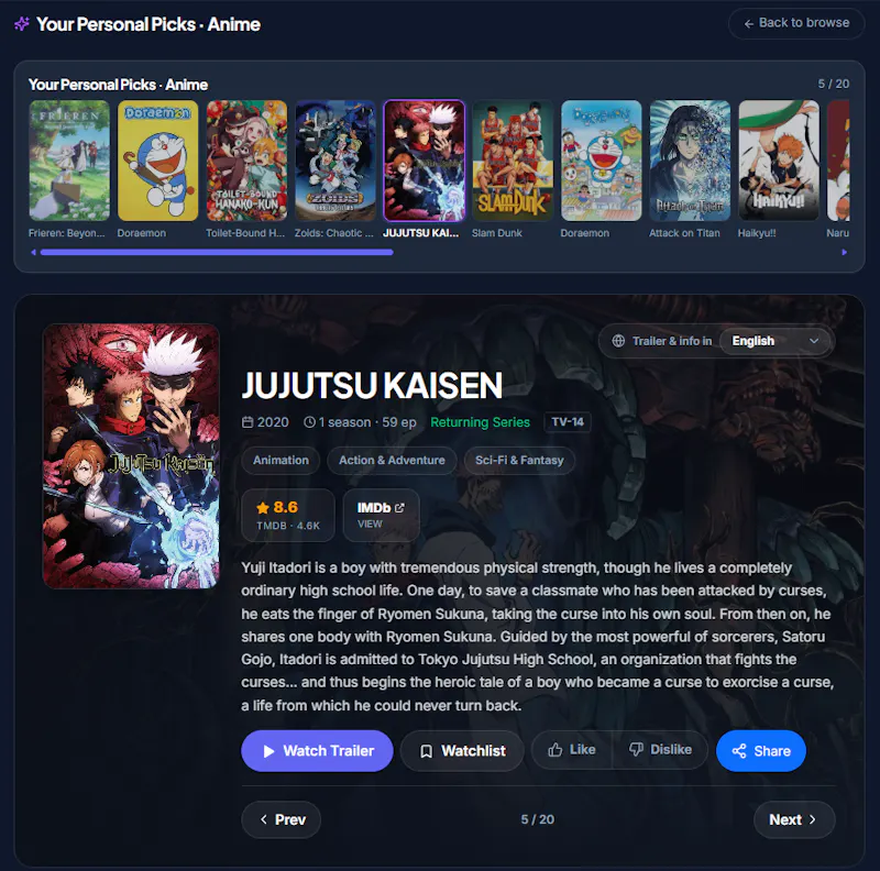 MovieAI screenshot 4