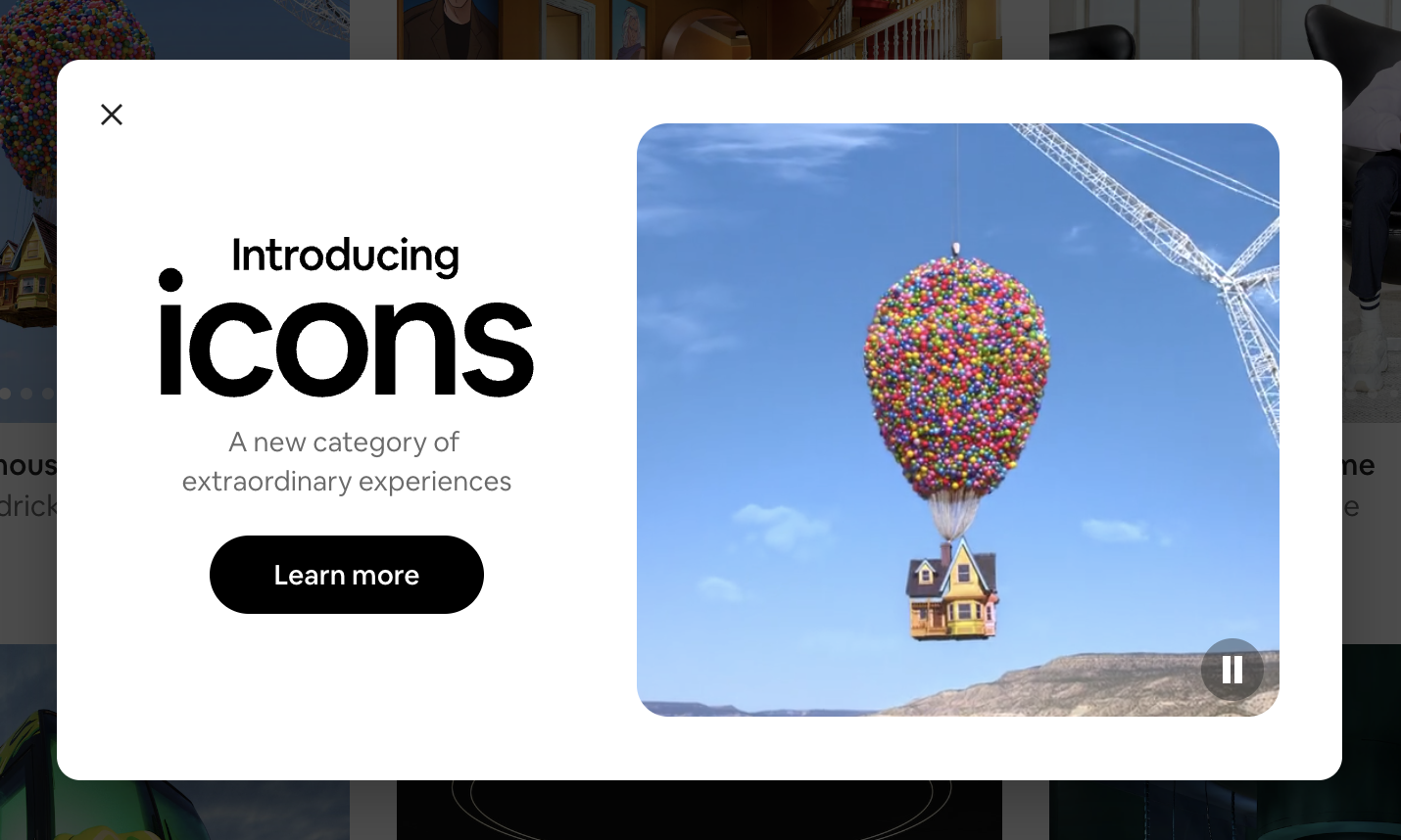 airbnb-icons - Extraordinary experiences from the world’s greatest icons