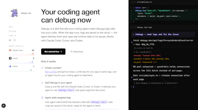 Debugy: Your coding agent can debug now gallery image
