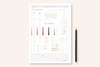 One Page UI Style Guide gallery image