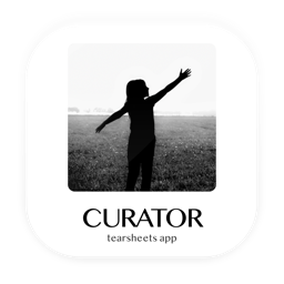 Curator Tearsheets App logo