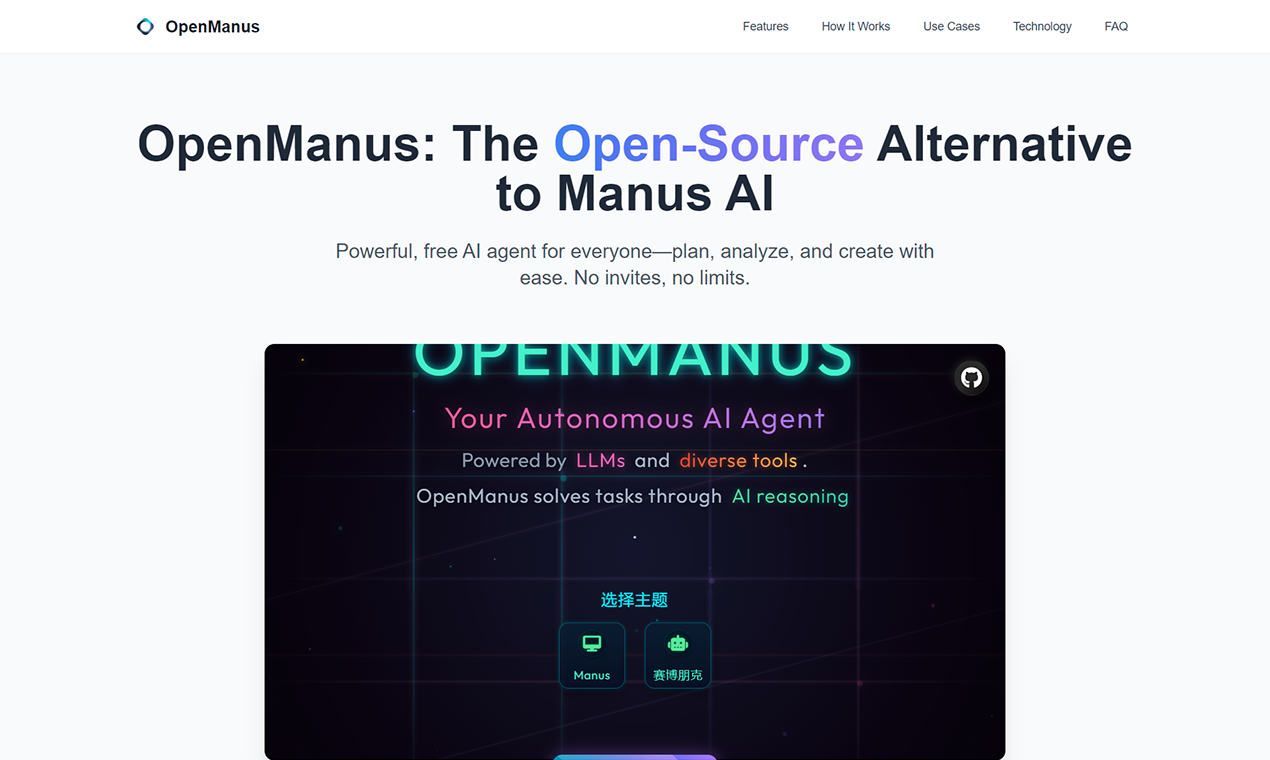 Uomo aperto - Agente AI open source per automatizzare facilmente compiti complessi. media 1