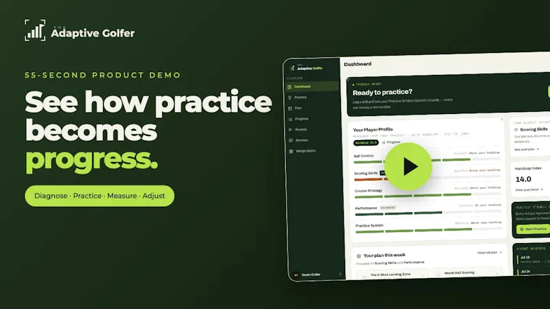 The Adaptive Golfer screenshot 1 (video preview)