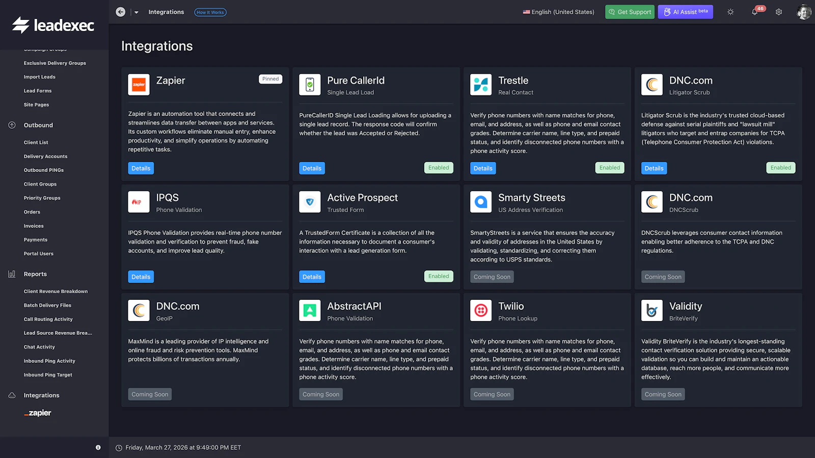LeadExec by ClickPoint Software screenshot 7