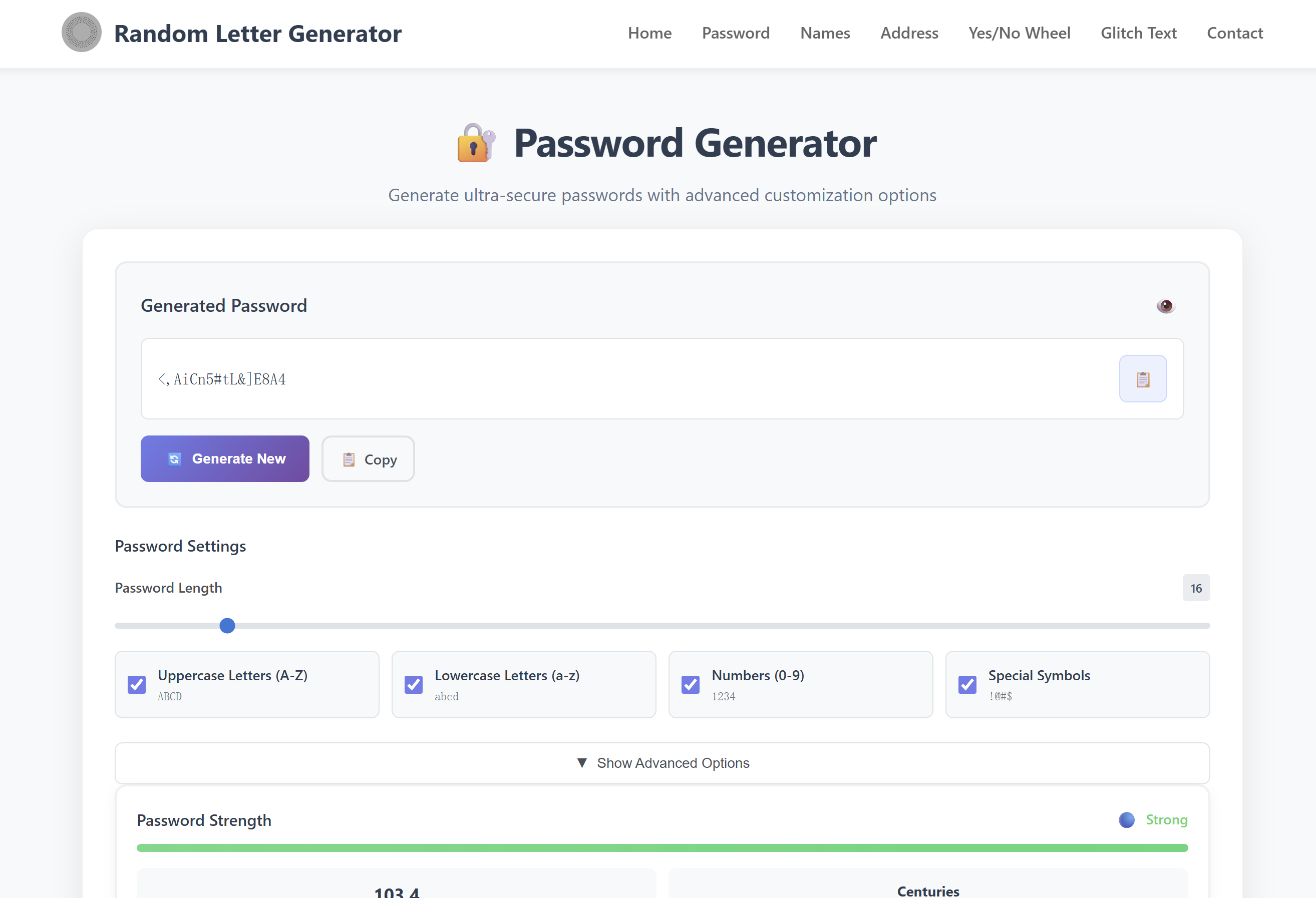 Random letter generator gallery image