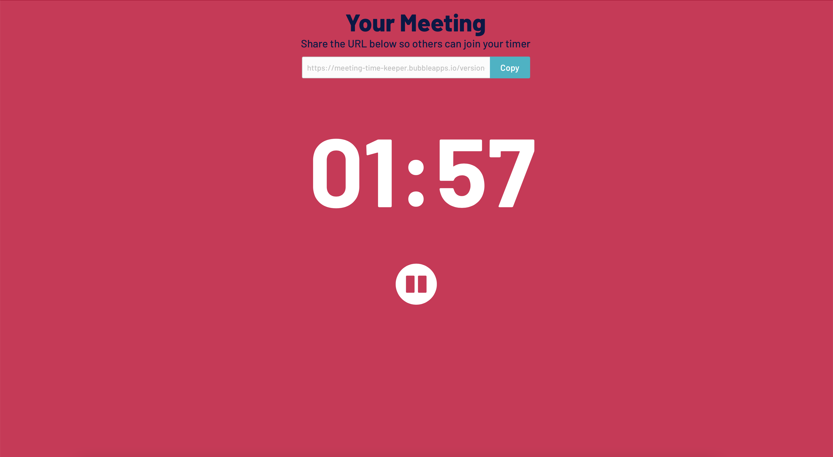 Remote Meeting Time Keeper gallery image