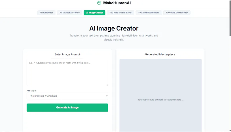 Make Human AI screenshot 4