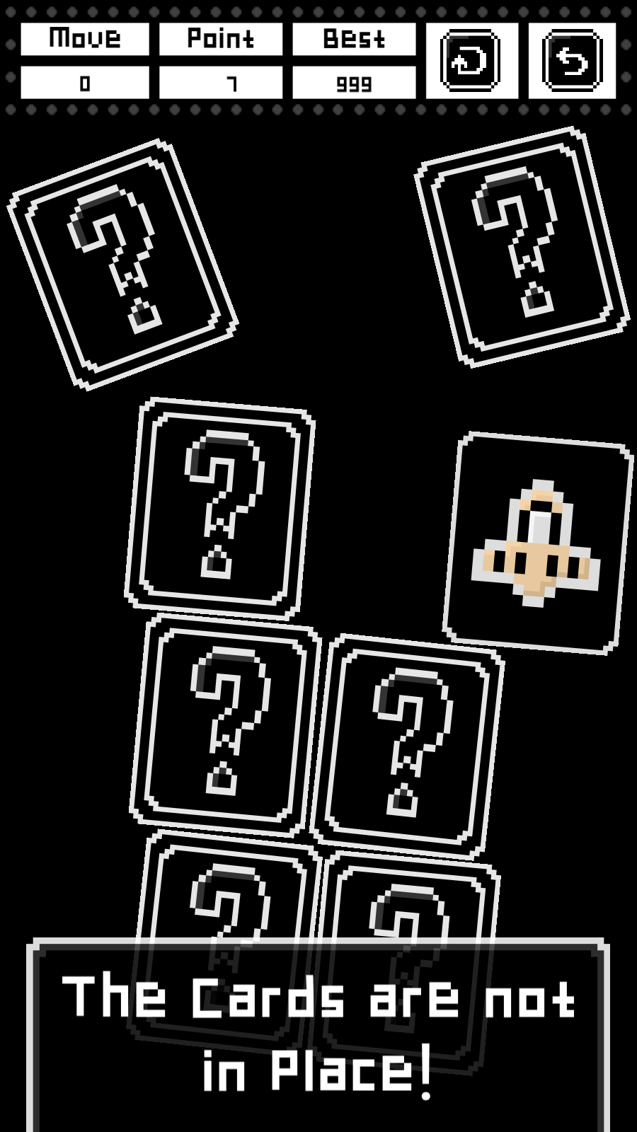 Jeu de mémoire de Pixcard media 3
