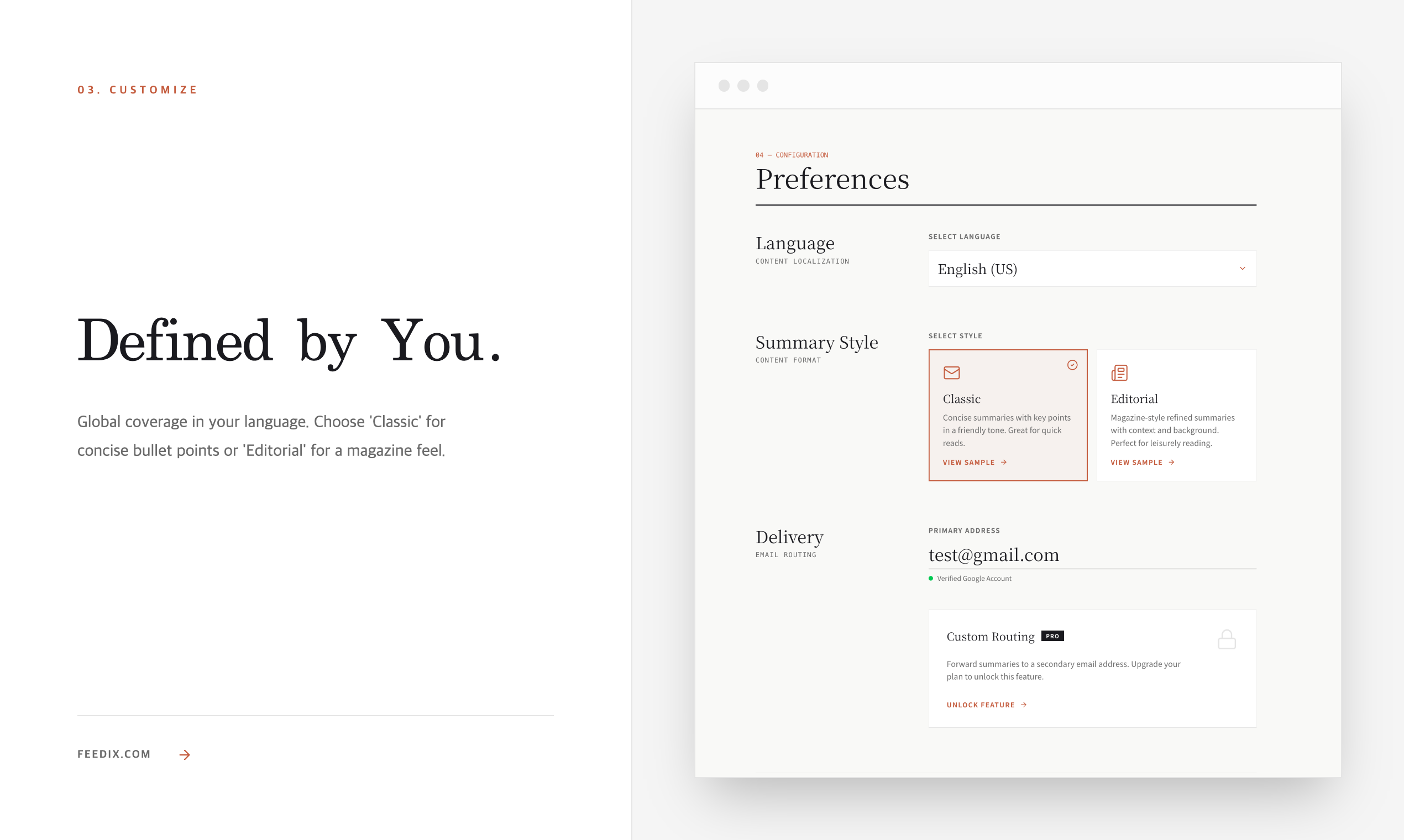 Feedix gallery image