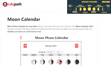 CalcPark online calculators gallery image