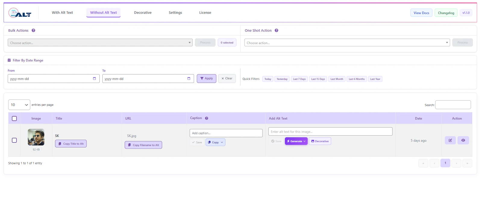 Image Alt Text Pro screenshot 4