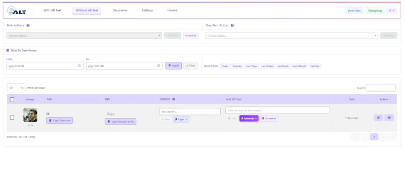 Image Alt Text Pro screenshot 4