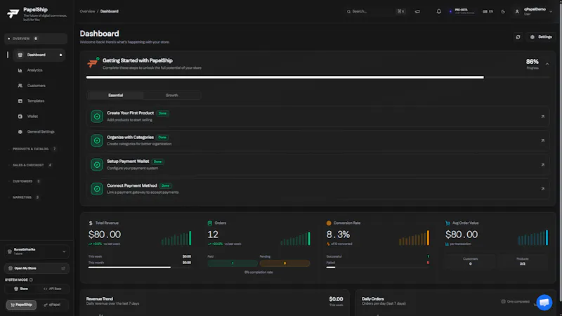 PapelShip E-Commerce & Authentication  screenshot 3