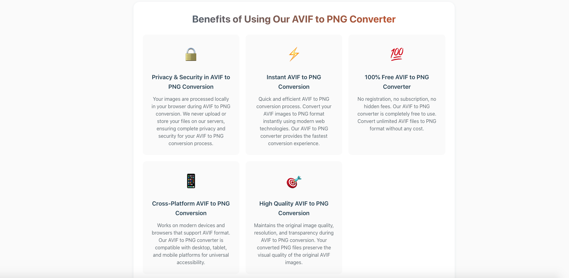 AVIF to PNG Converter gallery image