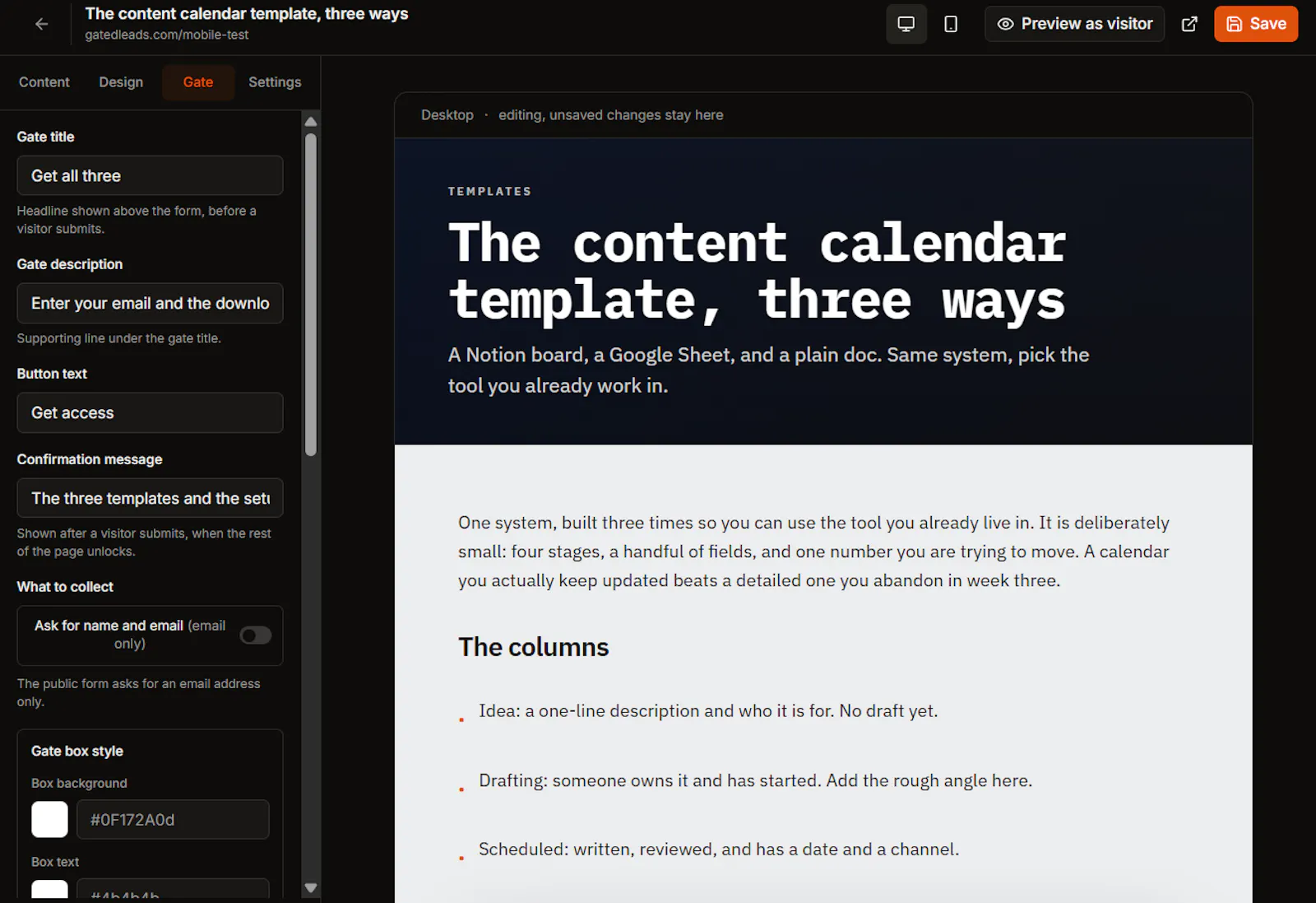 Gatedleads screenshot 6
