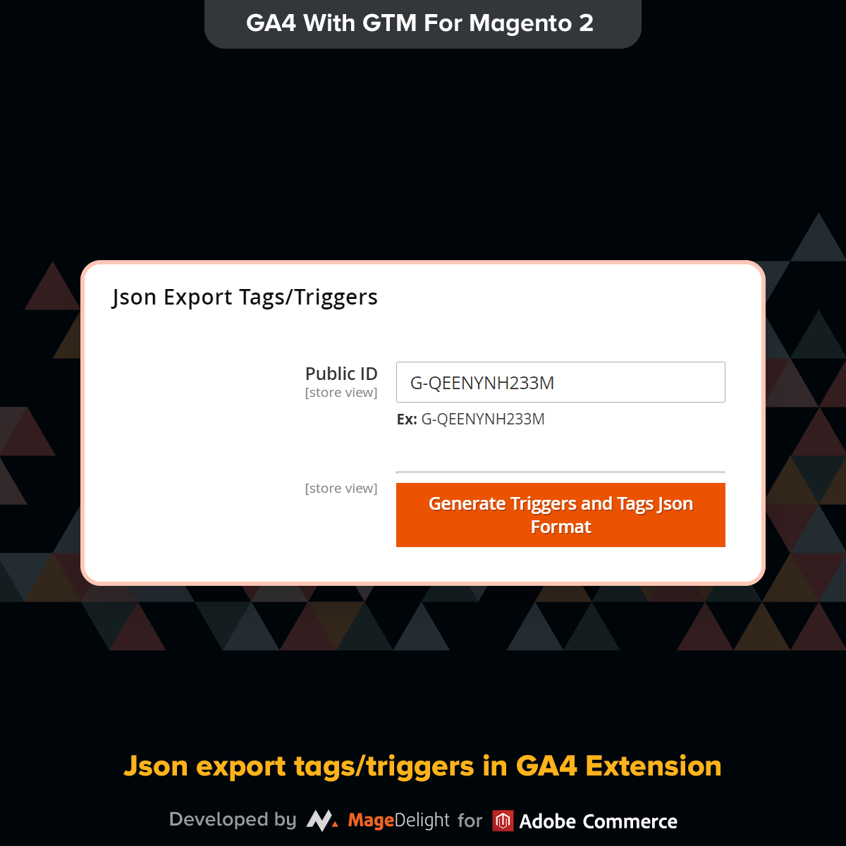 Magento 2 Google Analytics 4 Extension - Google Analytics 4 (GA4) utilizzando l'estensione GTM per Magento 2 media 6