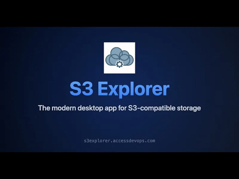 S3 Explorer screenshot 1 (video preview)