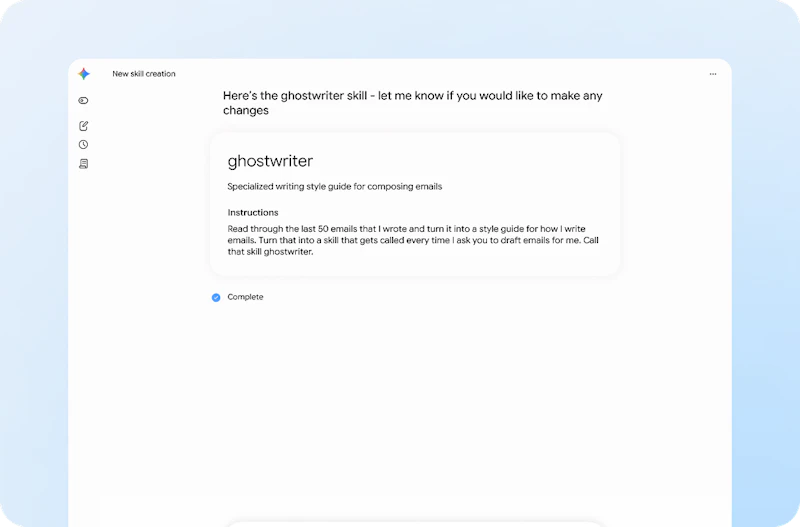 Gemini Spark screenshot 9