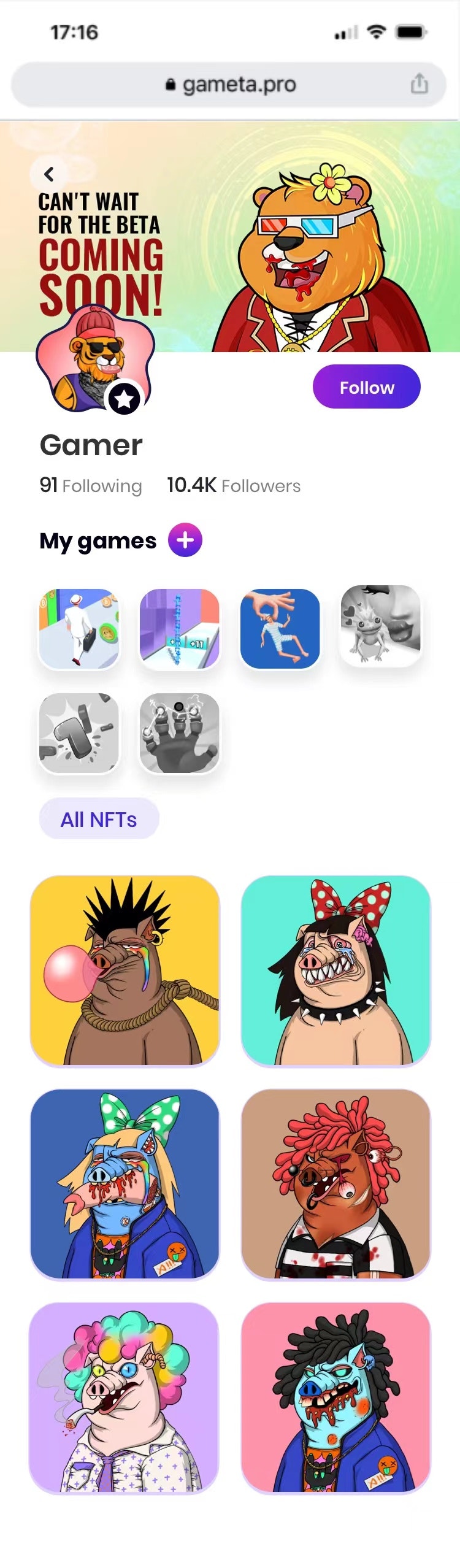 Gameta gallery image