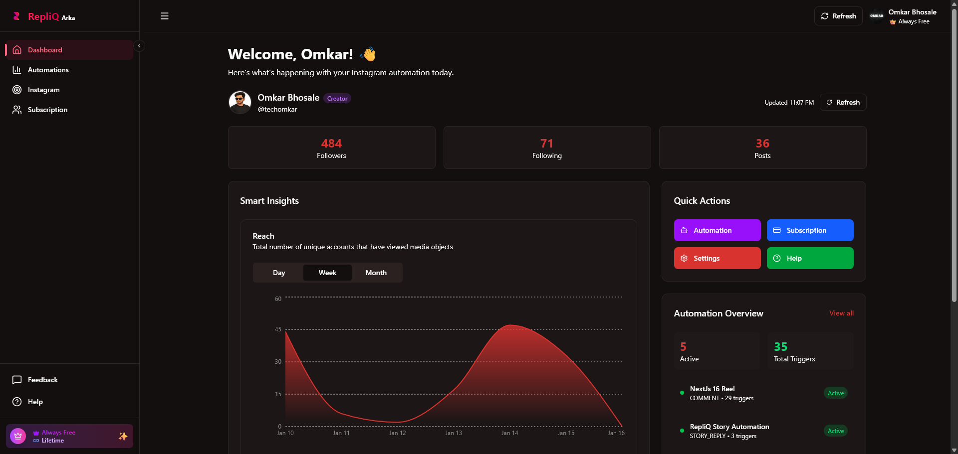 RepliQ - Screenshot 5 showing product features and functionality