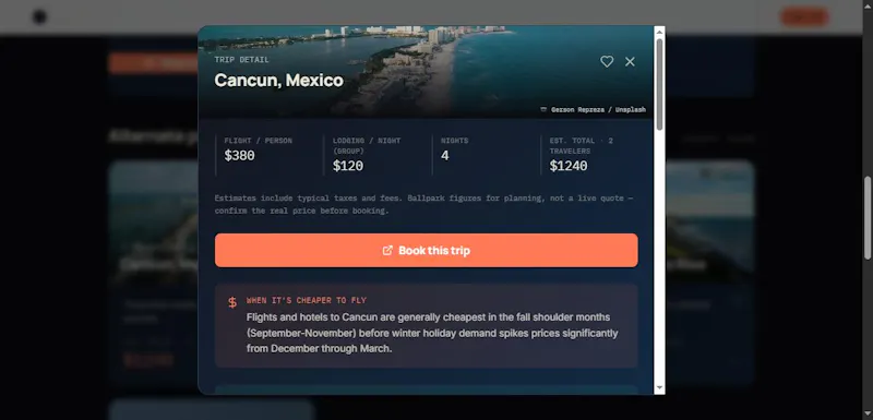 Fareflect screenshot 2