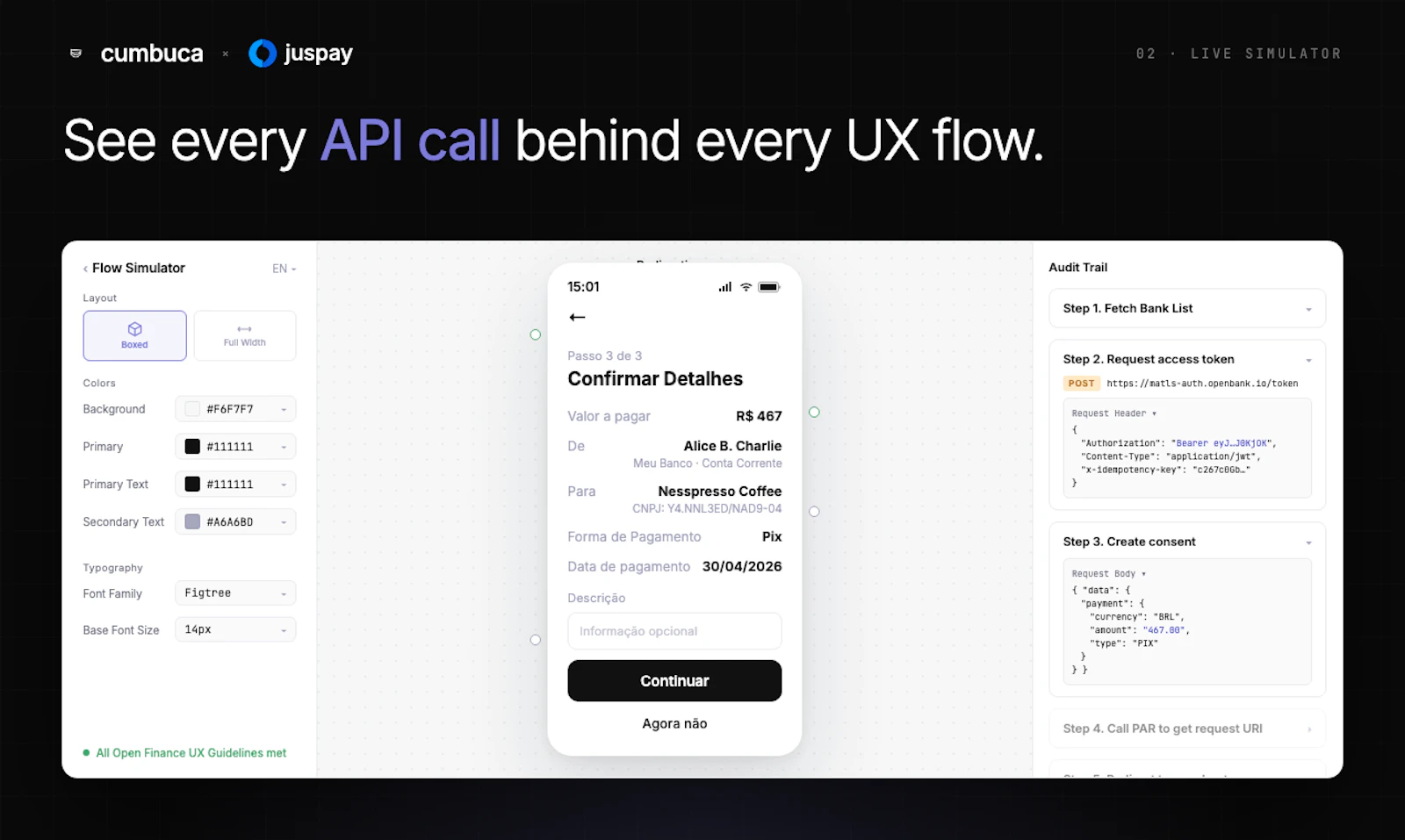 Open Finance Playground screenshot 3