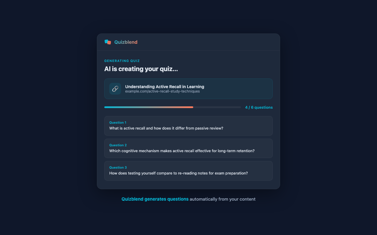Quizblend gallery image