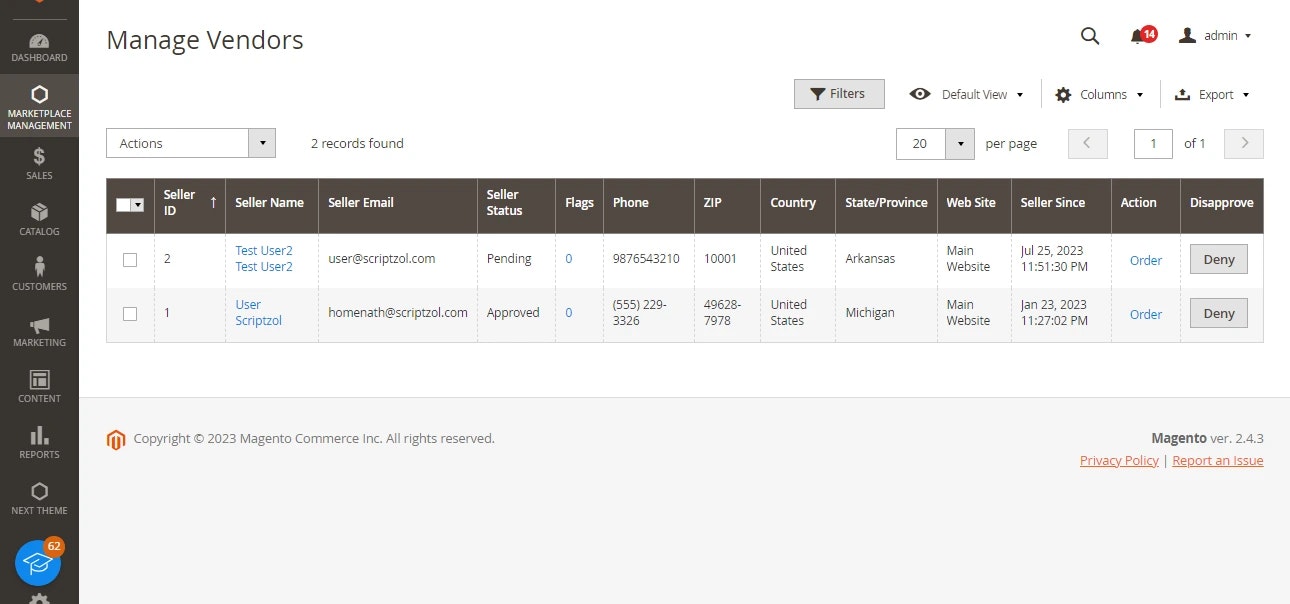 Magento 2 다중 공급 업체 시장 media 9