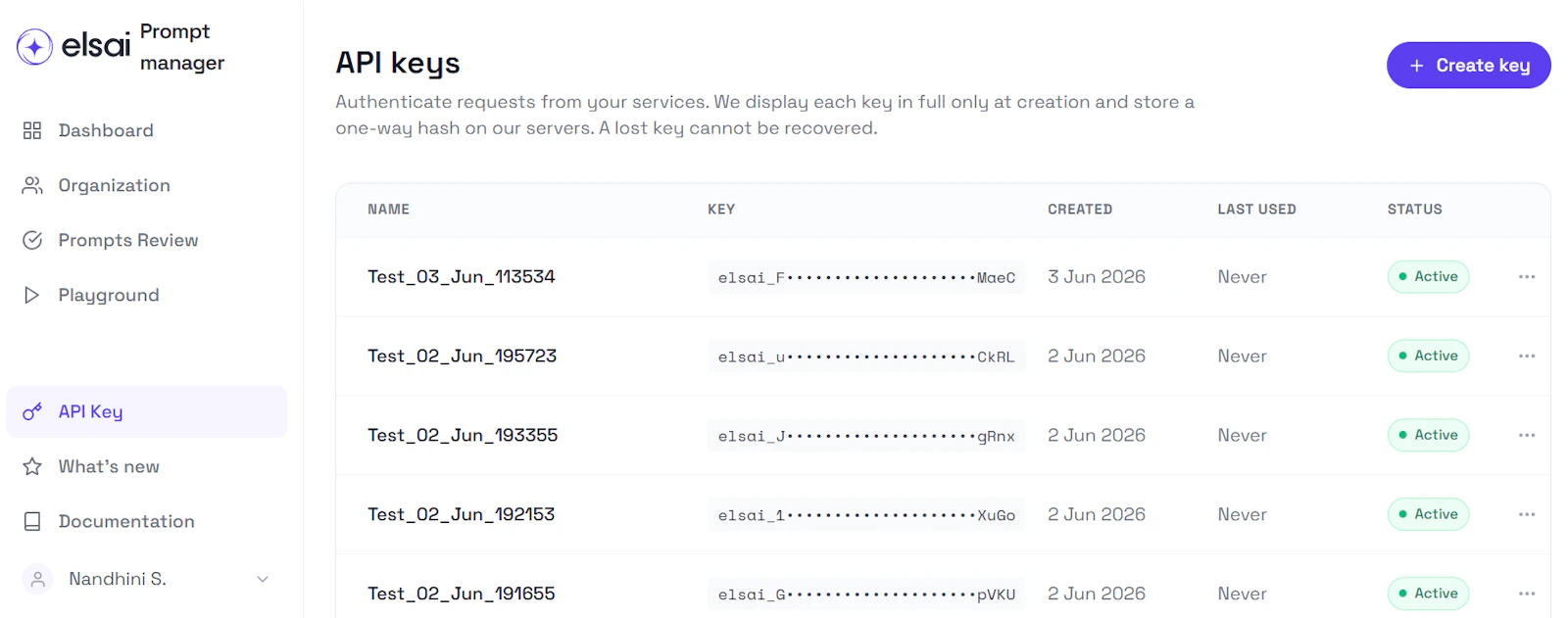 elsai Prompt Manager screenshot 5