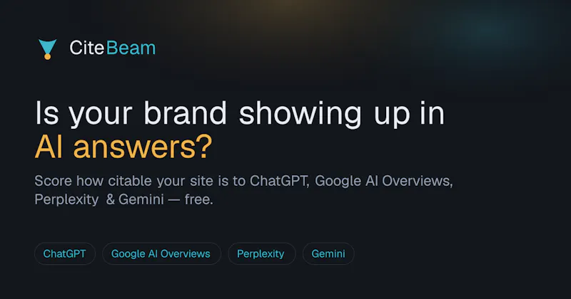 CiteBeam screenshot 1