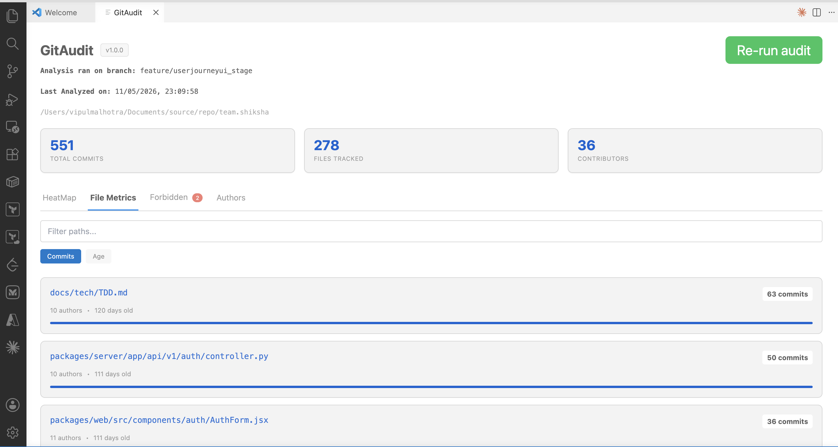 Git Audit gallery image