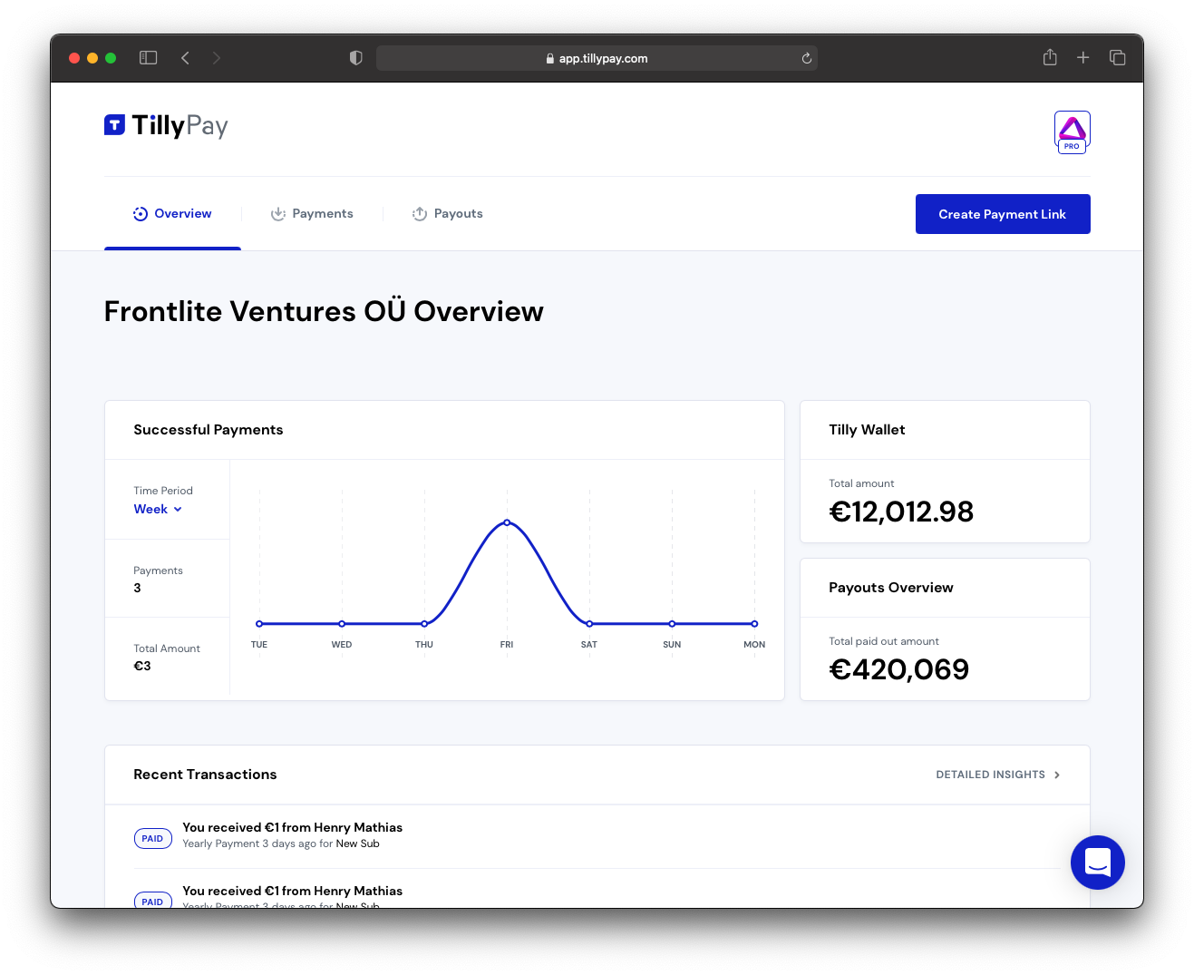 TillyPay Image