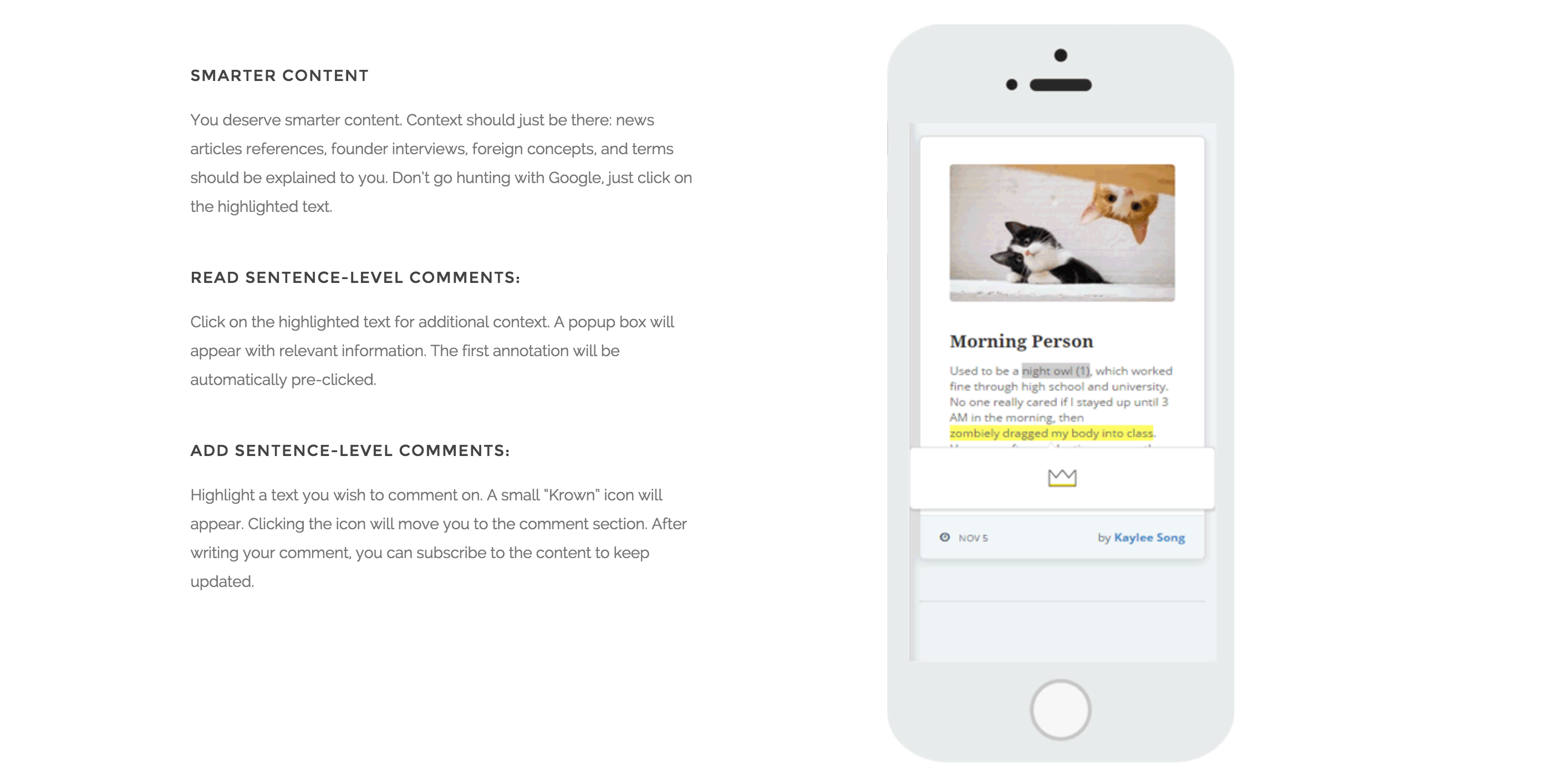 Krown.io gallery image