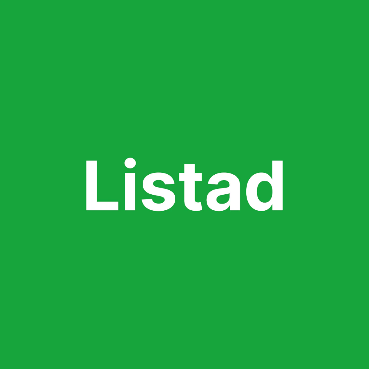 Listad