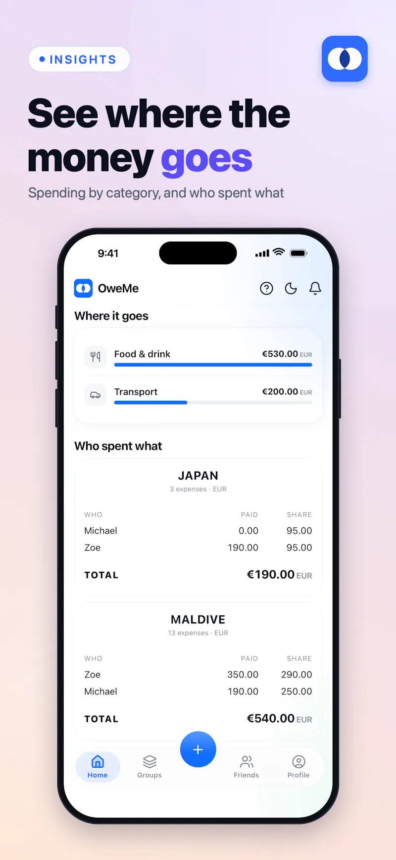 OweMe: Split Expenses screenshot 5