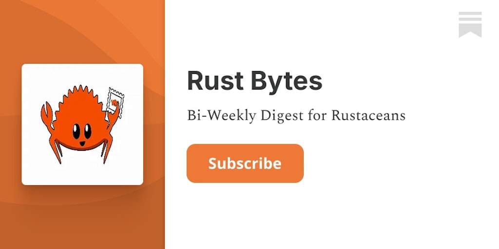 Rust Bytes Newsletter