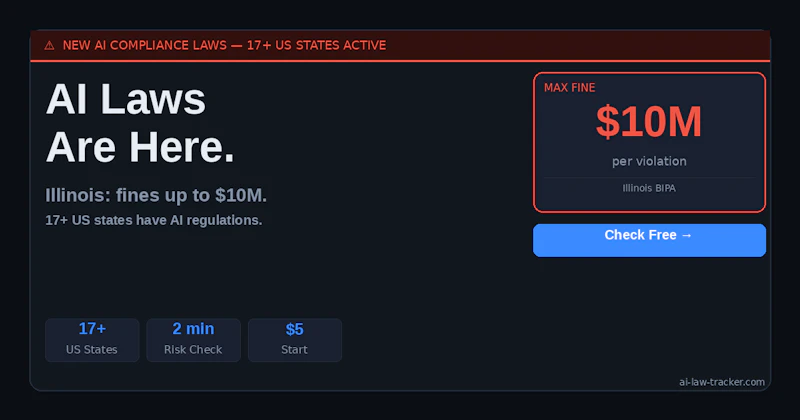 AI Law Tracker screenshot 3
