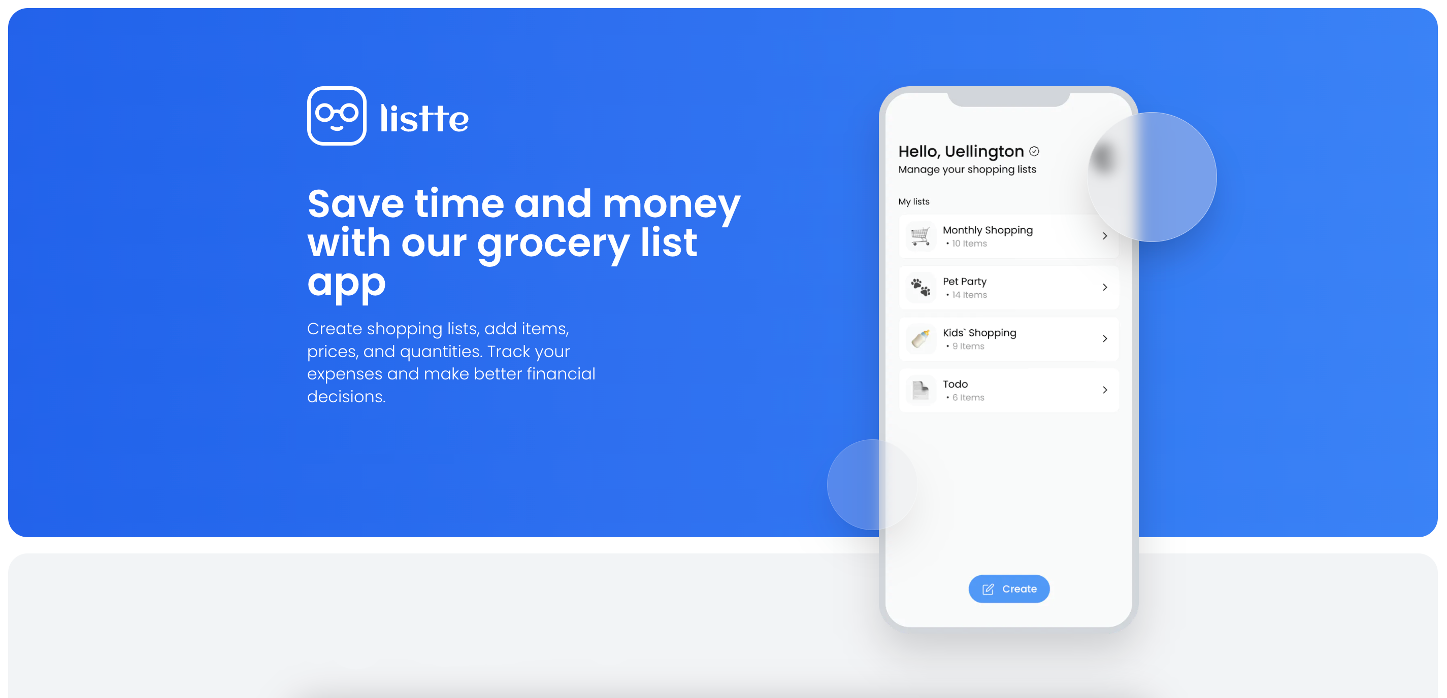 startuptile Listte-Save time and money with our complete shopping list app