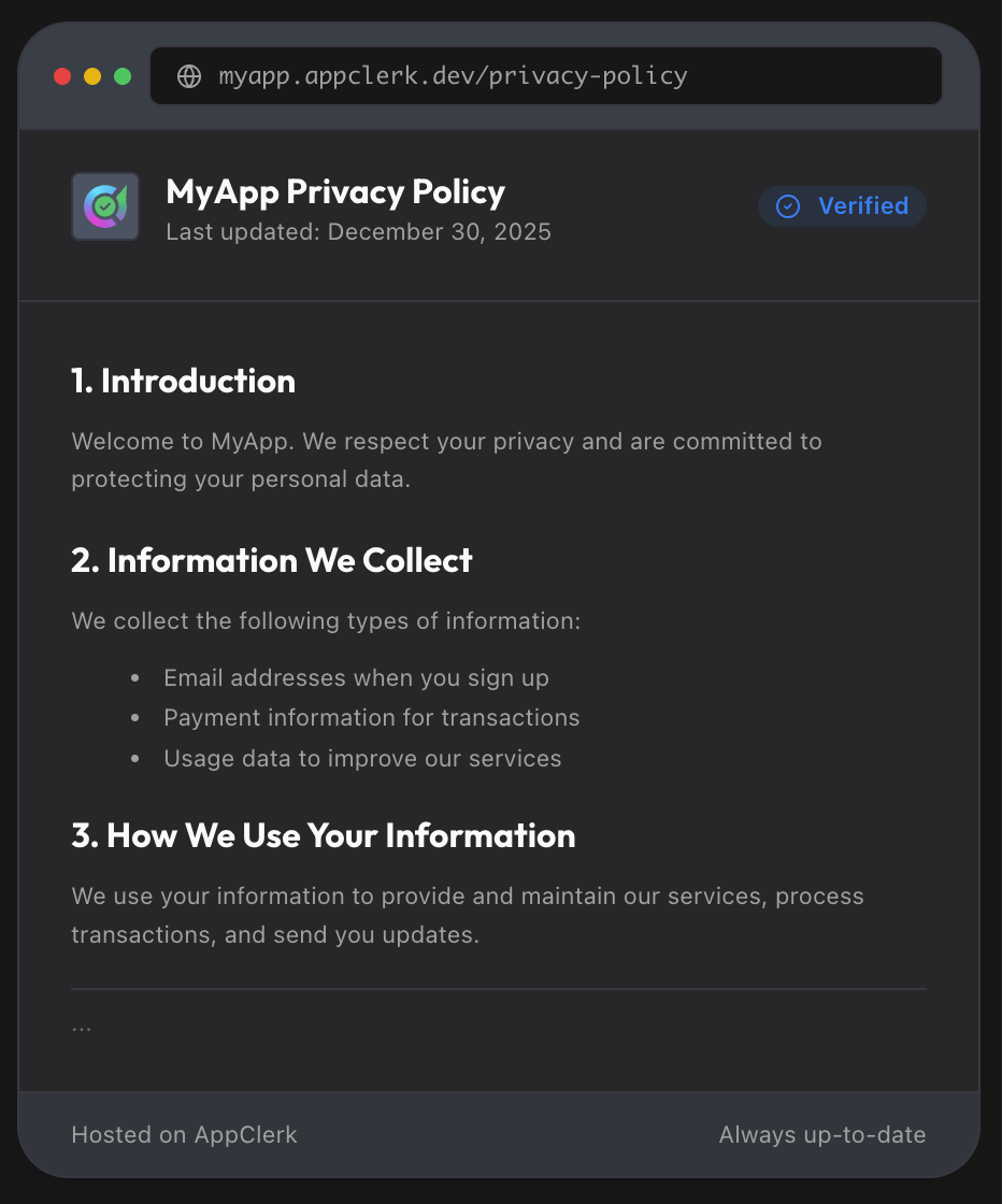 AppClerk gallery image