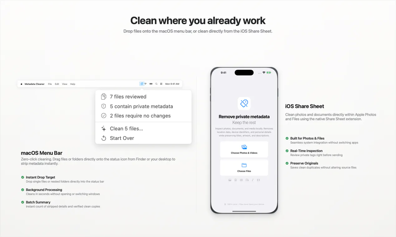 Metadata Cleaner gallery image