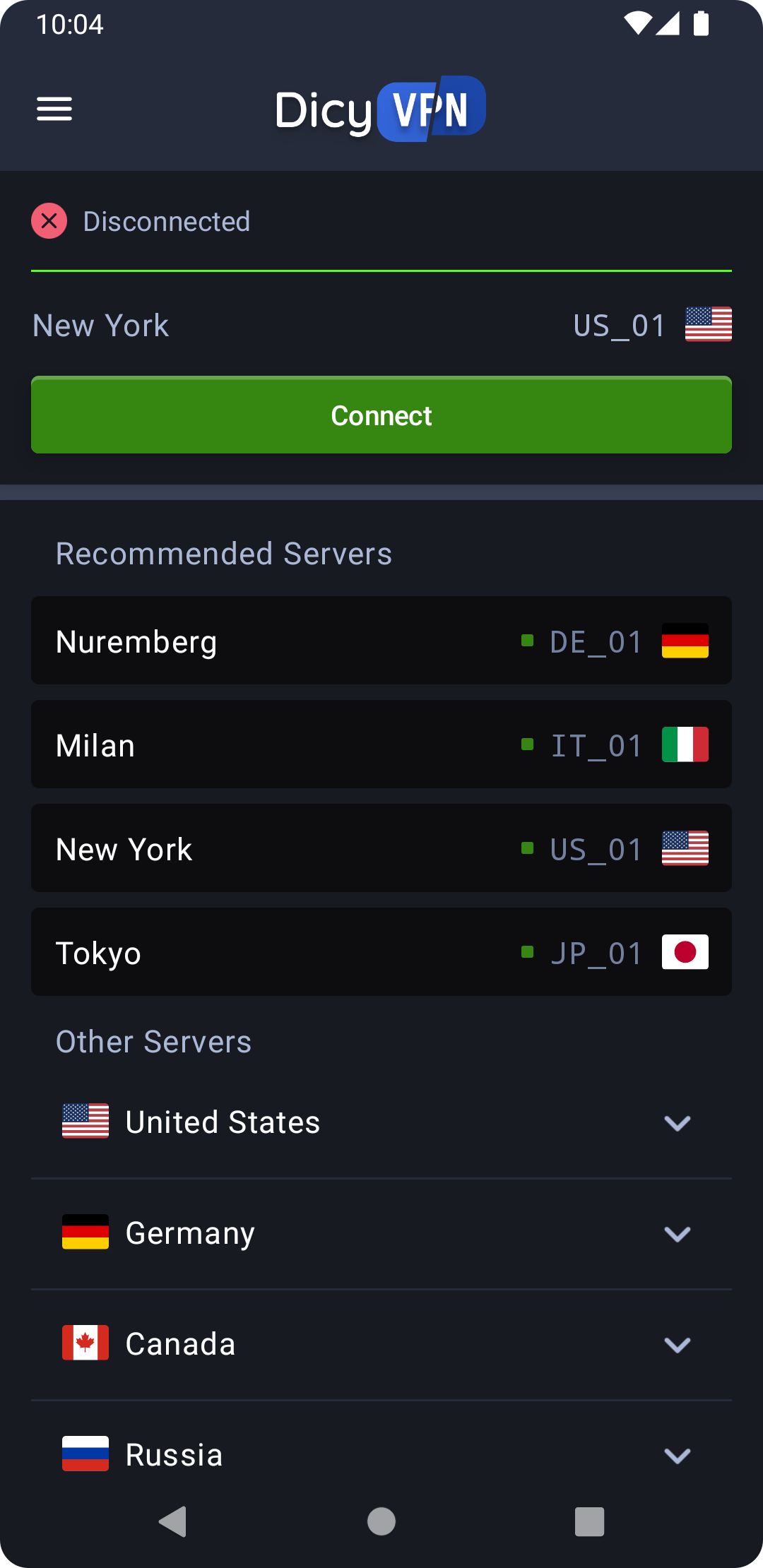 Mídia 2 de Dicyvpn - Desempenho-primeiro VPN